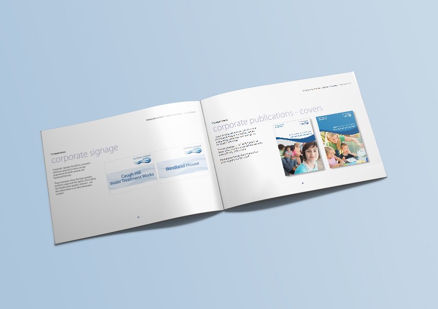 Northern Ireland Water brand book