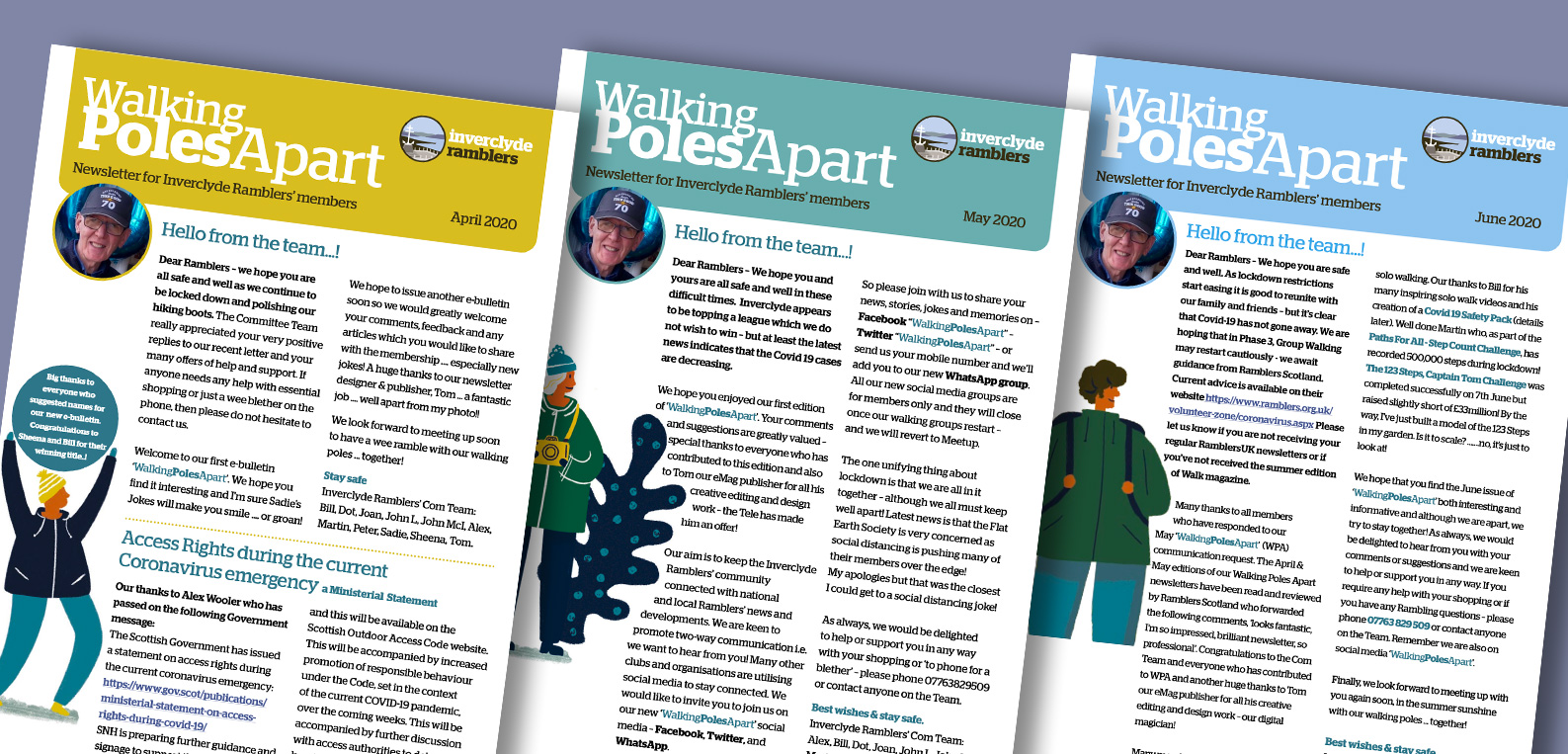Walking Poles Apart