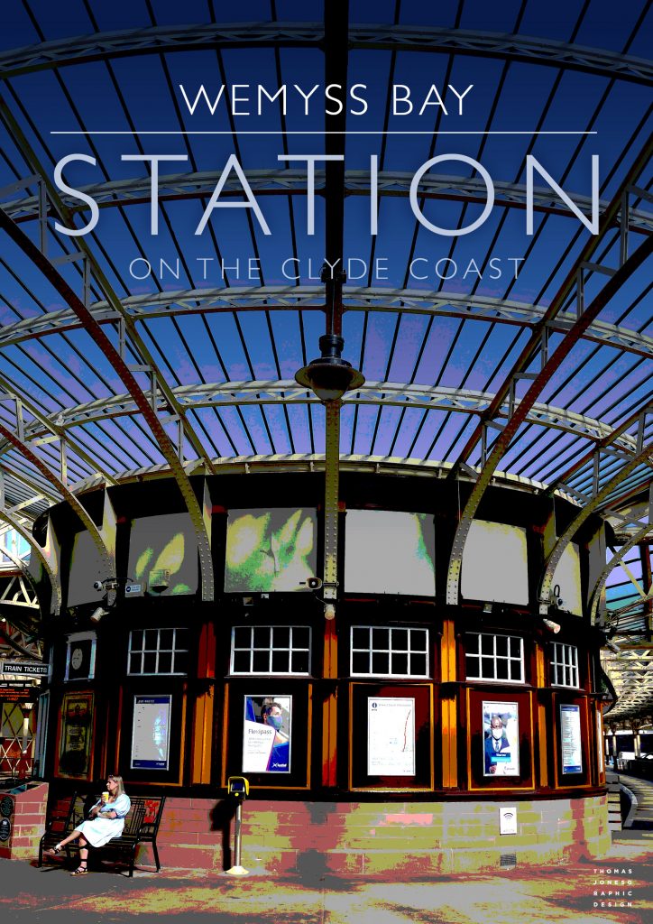 Inverclyde Prints I Wemyss Bay Station Inverclyde Print of Wemyss Bay Station