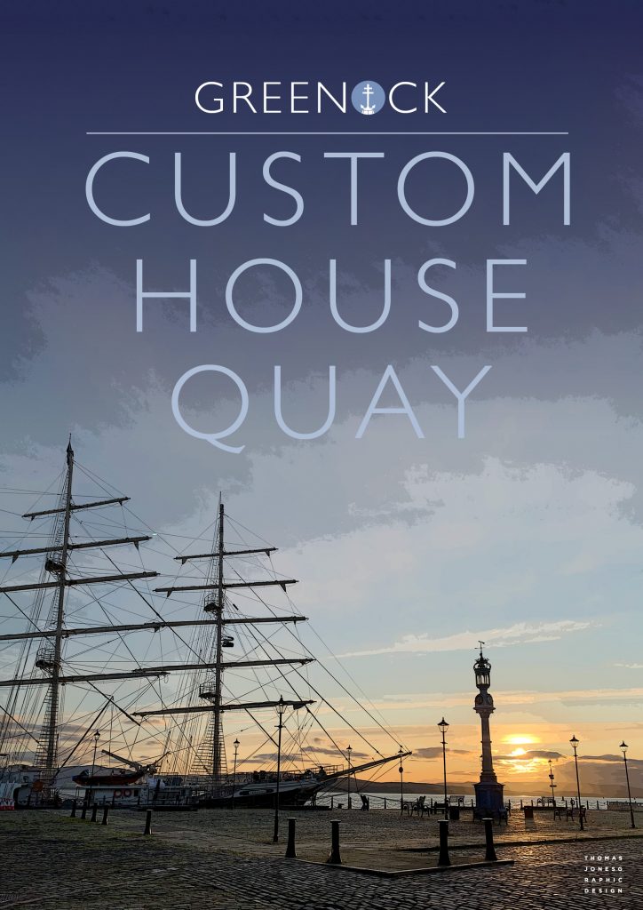 Inverclyde Print | Custom House Quay, Greenock, Inverclyde Custom House Quay, Greenock, Inverclyde